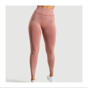 Gymshark studio legging Seamless, small, blush